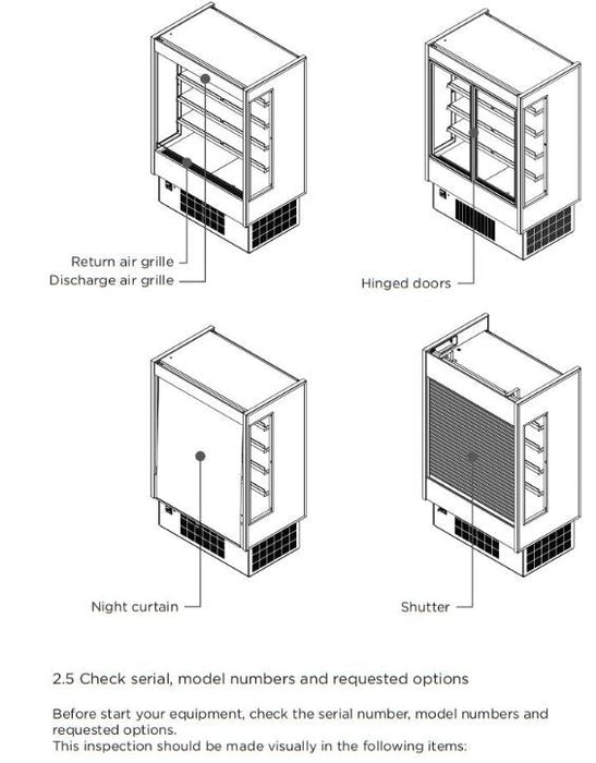 Hydra-Kool KGH-OF-80-S KGH-OF Grab-N-Go High Profile Case - Top Restaurant Supplies