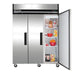 MXCR-72FDHC Maxx Cold Triple Door, Solid Door Reach-In Refrigerator, Top Mount, 72 Cu ft - Top Restaurant Supplies