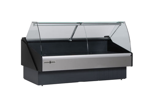 Hydra-Kool KFM-CG-120-S Fresh Meat Curved Glass Deli Case - Top Restaurant Supplies