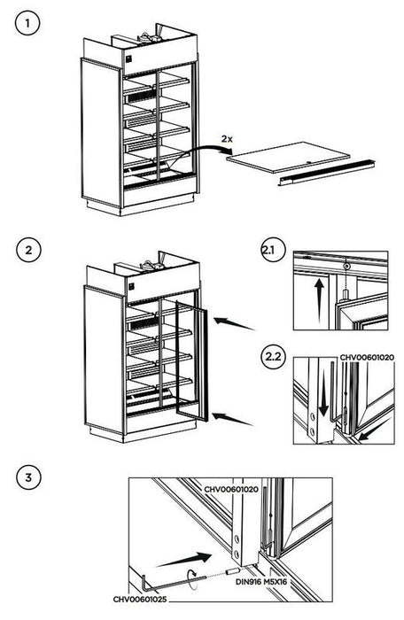 Hydra Kool KGV-MR-2-R High Volume Grab-N-Go for Remote Condensing Unit - Top Restaurant Supplies