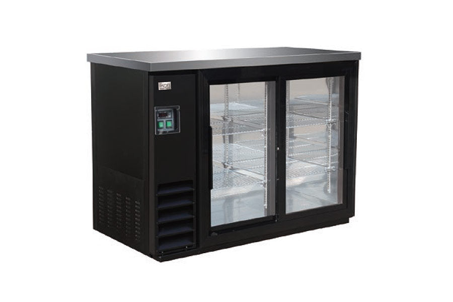 IKON IBB-61-2G-24SD 61.1" Back Bar Cooler 2 Sliding Doors - Top Restaurant Supplies