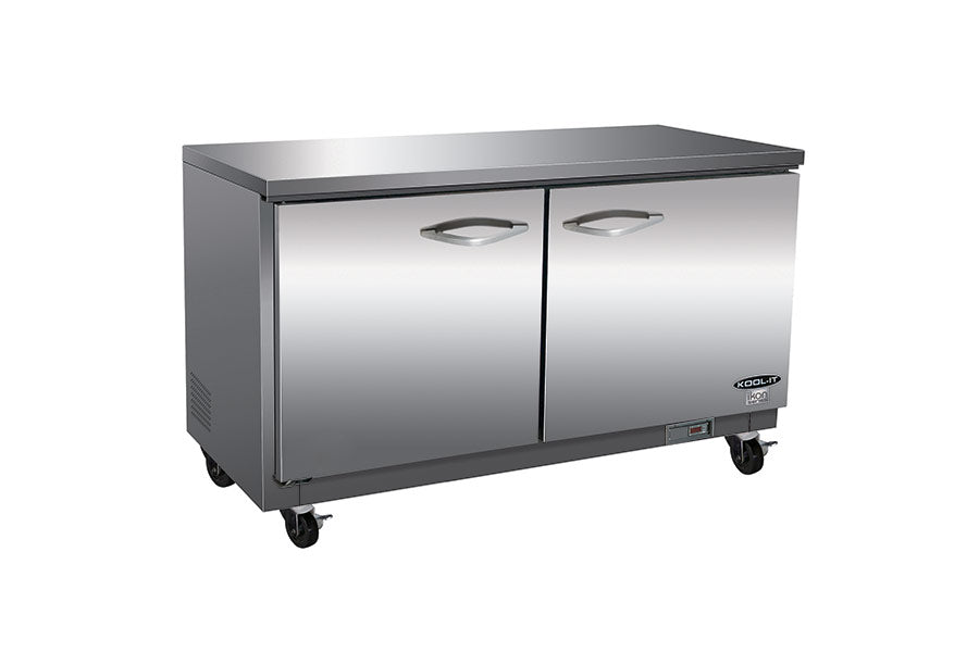IKON IUC61R-2D 61.2" Two Door Undercounter Refrigerator with 2 Drawers - Top Restaurant Supplies