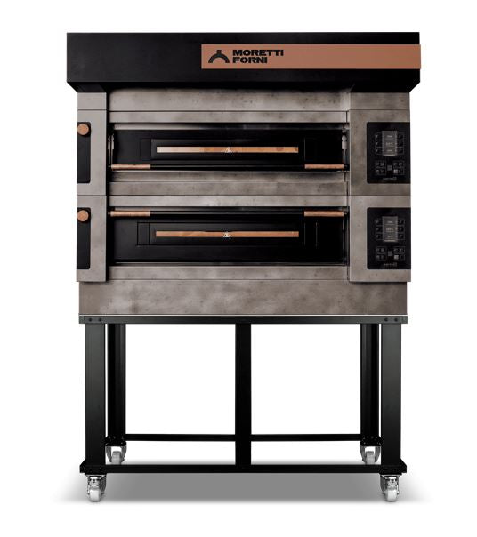 AMPTO S100E ICON - serie S modular Electric Pizza oven 37-1/2"x29x6-1/4 (Chamber) - Top Restaurant Supplies