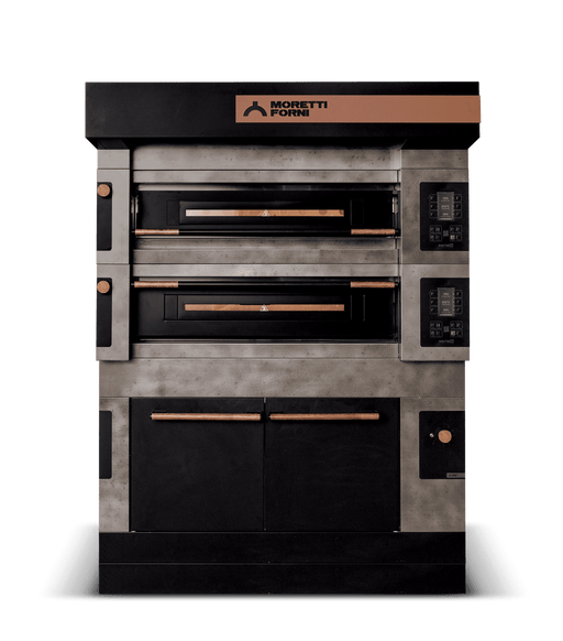 AMPTO S105E ICON - Serie S modular Electric Pizza oven 37-1/2"x49-3/4"x6-1/4" (Chamber) - Top Restaurant Supplies