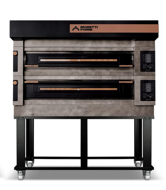 AMPTO S120E ICON - Serie S modular Electric Pizza oven 48-3/4"x28-3/4"x6-1/4" (Chamber) - Top Restaurant Supplies