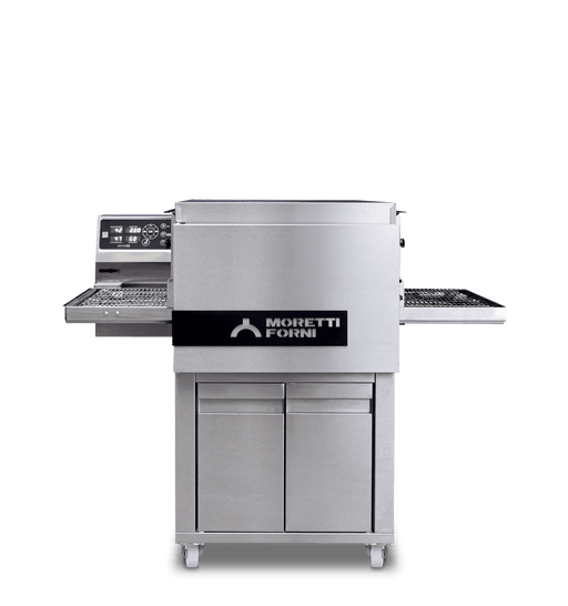 AMPTO T64EV1 X Electric Conveyor Pizza Oven Ventless 24'' x 16'' x 3'' Chamber 1 Deck. 16'' Width belt - Top Restaurant Supplies