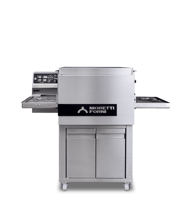 AMPTO T64EV1 X Electric Conveyor Pizza Oven Ventless 24'' x 16'' x 3'' Chamber 1 Deck. 16'' Width belt - Top Restaurant Supplies