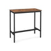 VASAGLE Rustic Brown Industrial 4 People Pub Bar Table - Top Restaurant Supplies