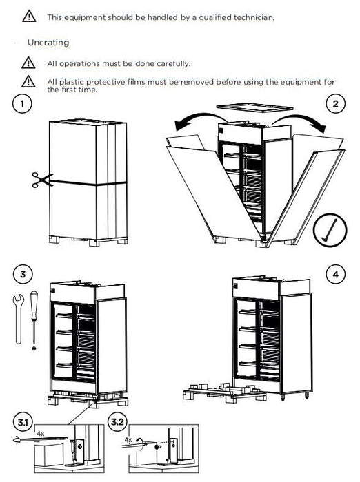 Hydra Kool KGV-MR-2-R High Volume Grab-N-Go for Remote Condensing Unit - Top Restaurant Supplies