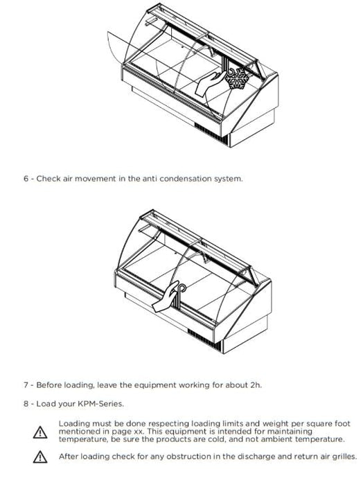 Hydra Kool KPM-CG-100-S Deli Products and Packaged Meat Curved Glass Deli Case - Top Restaurant Supplies