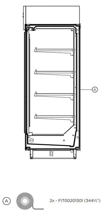 Hydra Kool KGV-MO-2-R High Volume Grab-N-Go for Remote Condensing Unit - Top Restaurant Supplies