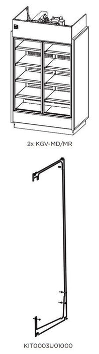 Hydra Kool KGV-MR-3-S High Volume Grab-N-Go Case Self Contained - Top Restaurant Supplies