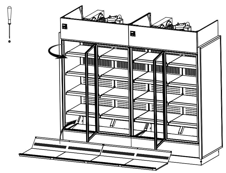 Hydra-Kool KGV-MD-3-R High Volume Grab-N-Go for Remote Condensing Unit - Top Restaurant Supplies