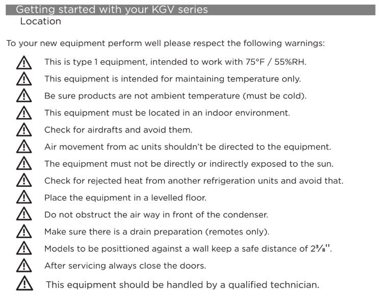 Hydra Kool KGV-MO-2-R High Volume Grab-N-Go for Remote Condensing Unit - Top Restaurant Supplies