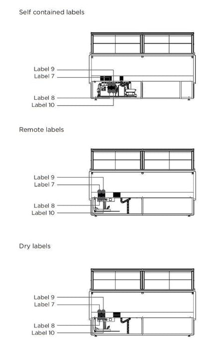 Hydra-Kool KFM-CG-120-S Fresh Meat Flat Glass Deli Case - Top Restaurant Supplies