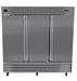 SABA S-72F 80 7/8" Three Door Reach-In Freezer Stainless Steel, 72 Cu. Ft. - Top Restaurant Supplies