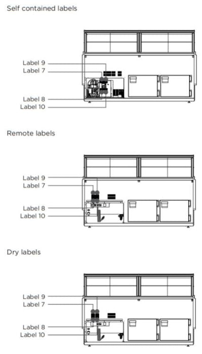 Hydra Kool KPM-OF-100-S Open Front Deli Case - Top Restaurant Supplies