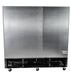 SABA S-72F 80 7/8" Three Door Reach-In Freezer Stainless Steel, 72 Cu. Ft. - Top Restaurant Supplies