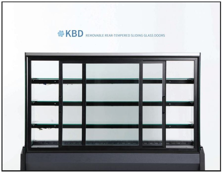 Hydra Kool KBD-CG-50-S Curved Glass Bakery Deli Case - Top Restaurant Supplies