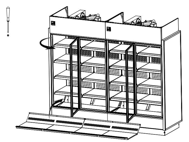 Hydra Kool KGV-MR-2-R High Volume Grab-N-Go for Remote Condensing Unit - Top Restaurant Supplies