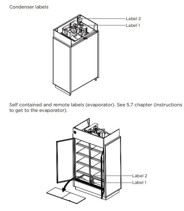 Hydra-Kool KGV-MD-3-R High Volume Grab-N-Go for Remote Condensing Unit - Top Restaurant Supplies