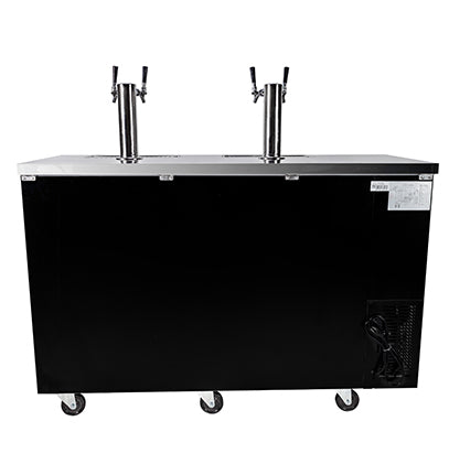 SABA SDD-24-60 60" Direct Draw Beer Dispenser with (2) Double Tap - Top Restaurant Supplies