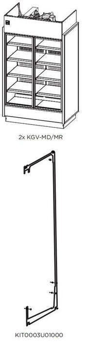 Hydra Kool KGV-MR-2-R High Volume Grab-N-Go for Remote Condensing Unit - Top Restaurant Supplies