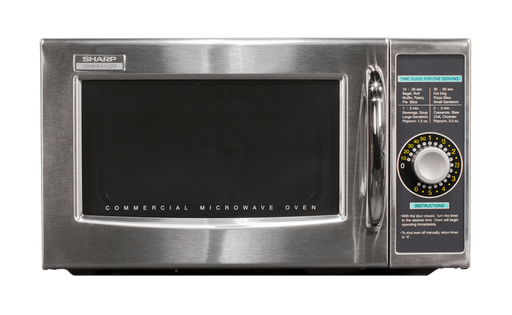 Sharp R-21LCFS Medium Duty Commercial Microwave with 1000 watts - Top Restaurant Supplies