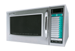 Sharp R-21LTF Medium Duty Commercial Microwave with 1000 Watts - Top Restaurant Supplies